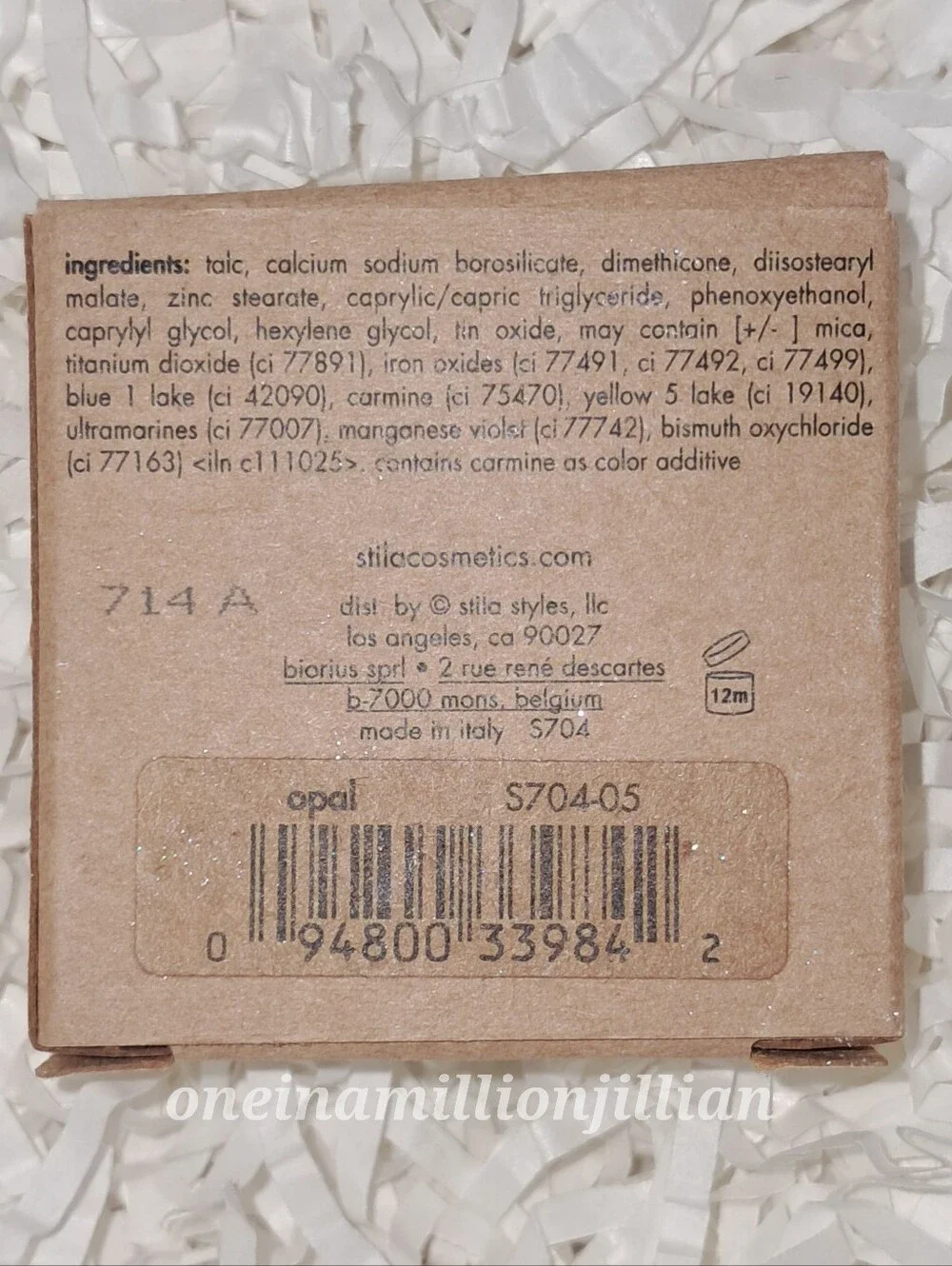 Stila Jewel Eyeshadow Single - Opal